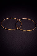 Pure Glow Gold Hoops: The Sleek & Modern Statement Earrings for Every Occasion!