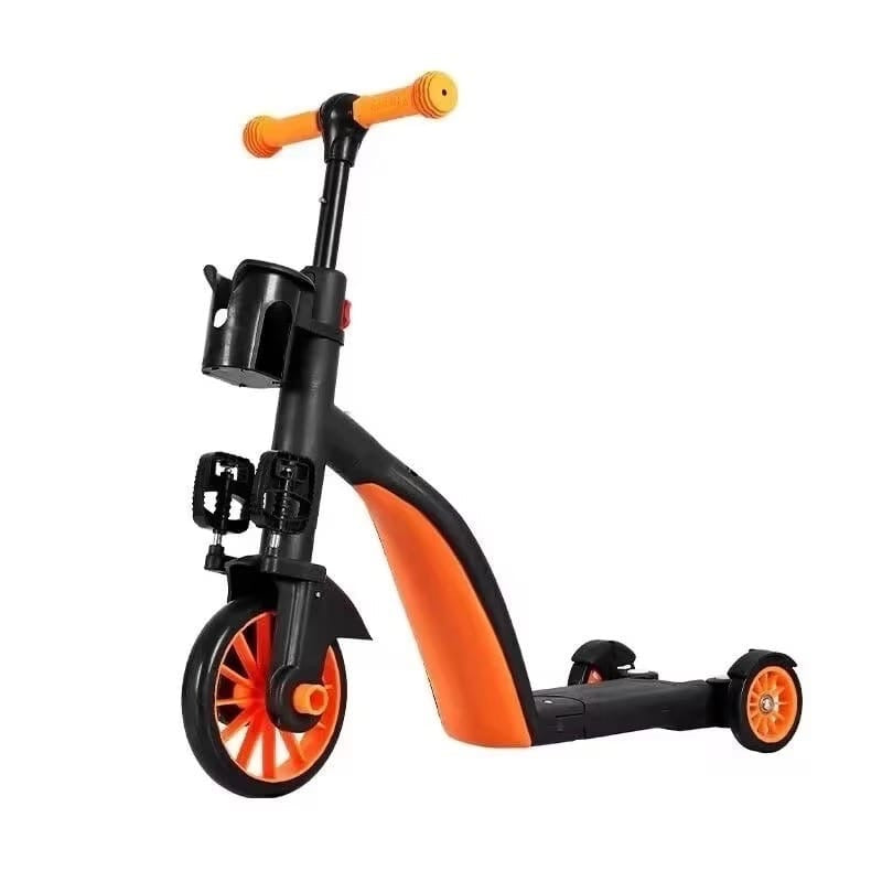 Children's Scooter, Three-in-one Male And Female Baby Tricycle, Balance Car, Multi-functional Bicycle