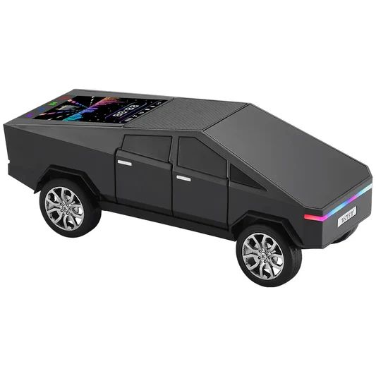 CyberTruck-Inspired Portable Bluetooth Speaker – WS-580 Wireless Hi-Fi Music System