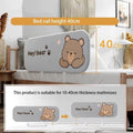 1.5m Baby Bed Rail Guard 1-Side Foldable for Kids Bed Guardrail Safety Portable Barrier Bed Protection for Protective