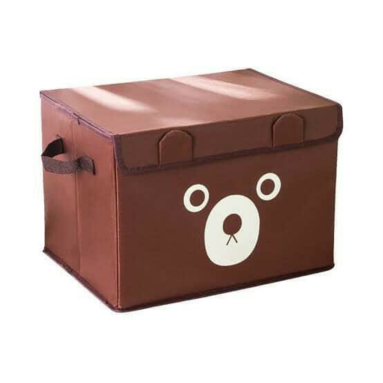 "Bhalu" Buddy Storage Box: The Adorable Way to Declutter Your Kid's Room!