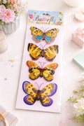 3D Butterfly Wall Decor & Craft Stickers – Vibrant Life-Like Decals