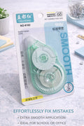 Ultra-Smooth Precision Correction Tape – 5mm Silent Band Core for School & Office