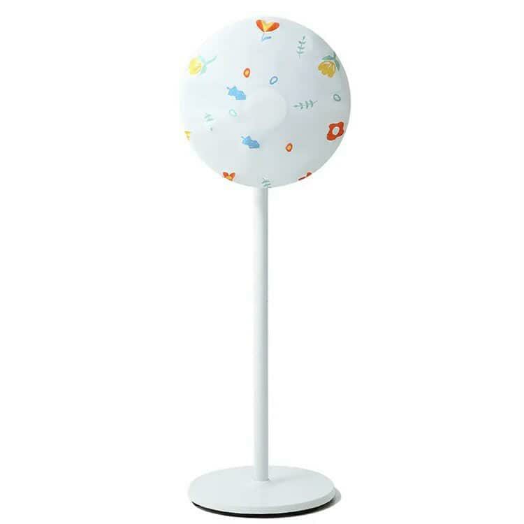 Eco-Friendly Floral Fan Guard: Keep Your Fans Clean and Your Kids Safe!
