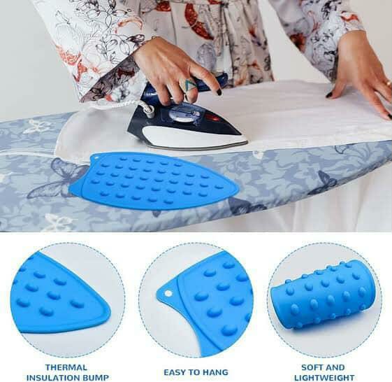 Premium Silicone Iron Pad | Non-Slip Silicone Iron Rest Pad – Waterproof & Durable Ironing Board Protector