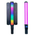 Portable RGB Video Light Stick Rechargeable LED Light Wand for Reels Multi-Color Studio Fill Light