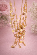 Gold-Plated Heart Chain Anklet (Payal) for Women