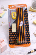 Classic Stripe Writing Set – 6-Piece Essential Pencil & Sharpener Bundle