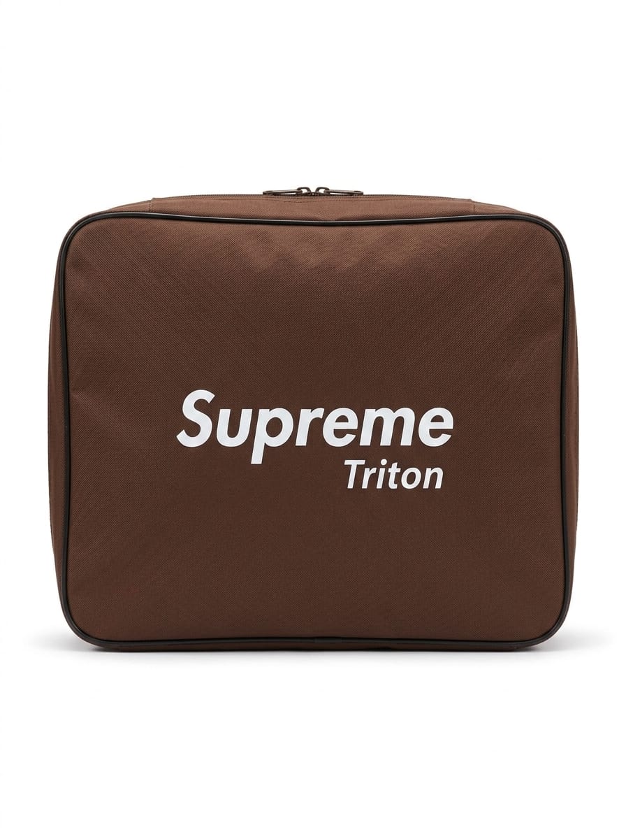 Supreme Triton Professional Storage: The Durable Brown Carryall for Organized Living!