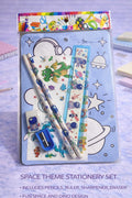Galactic Explorer Space & Dino Stationery Set – 6-Piece Creative Adventure Kit