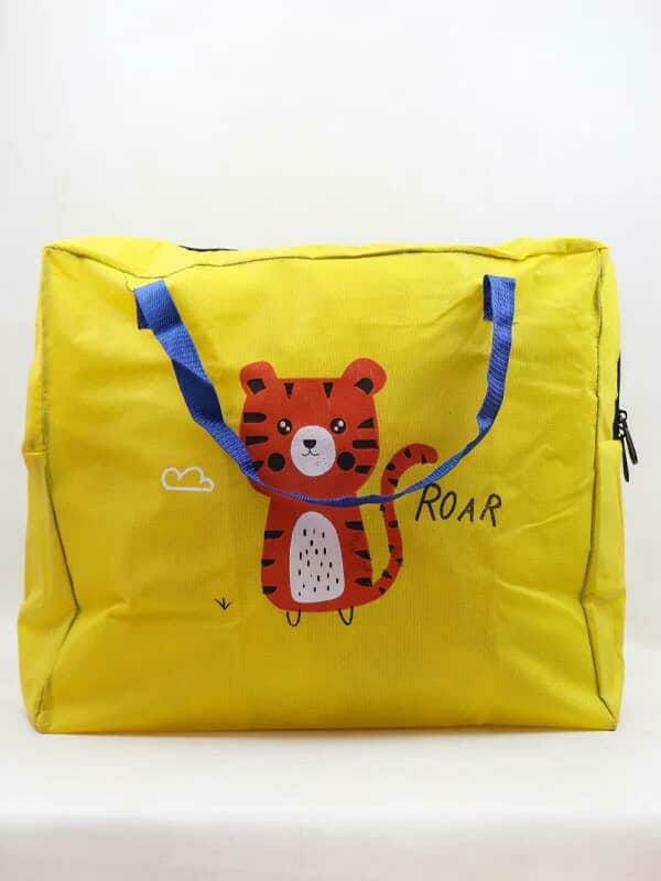 "ROAR" Tiger Buddy Storage Bag: The Fun Way to Organize Your Little One's Mess!