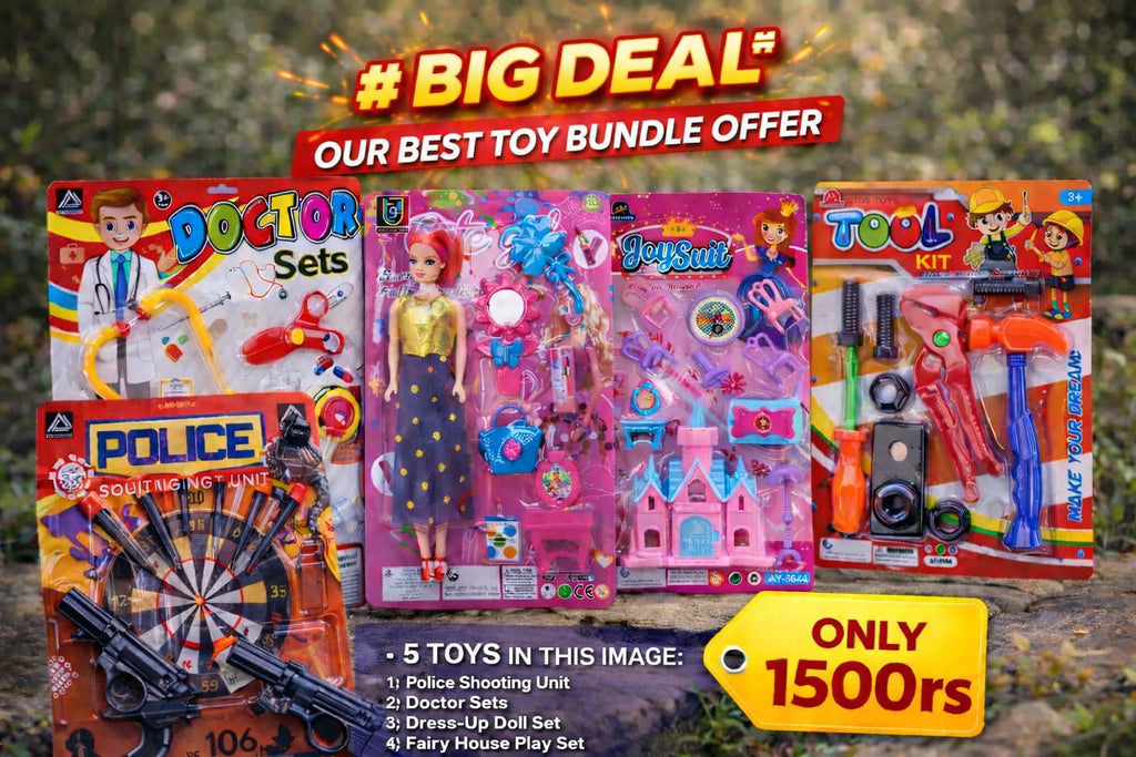 Mega Kids Toy Bundle (5 Toys in 1) – Fun & Learning Play Set